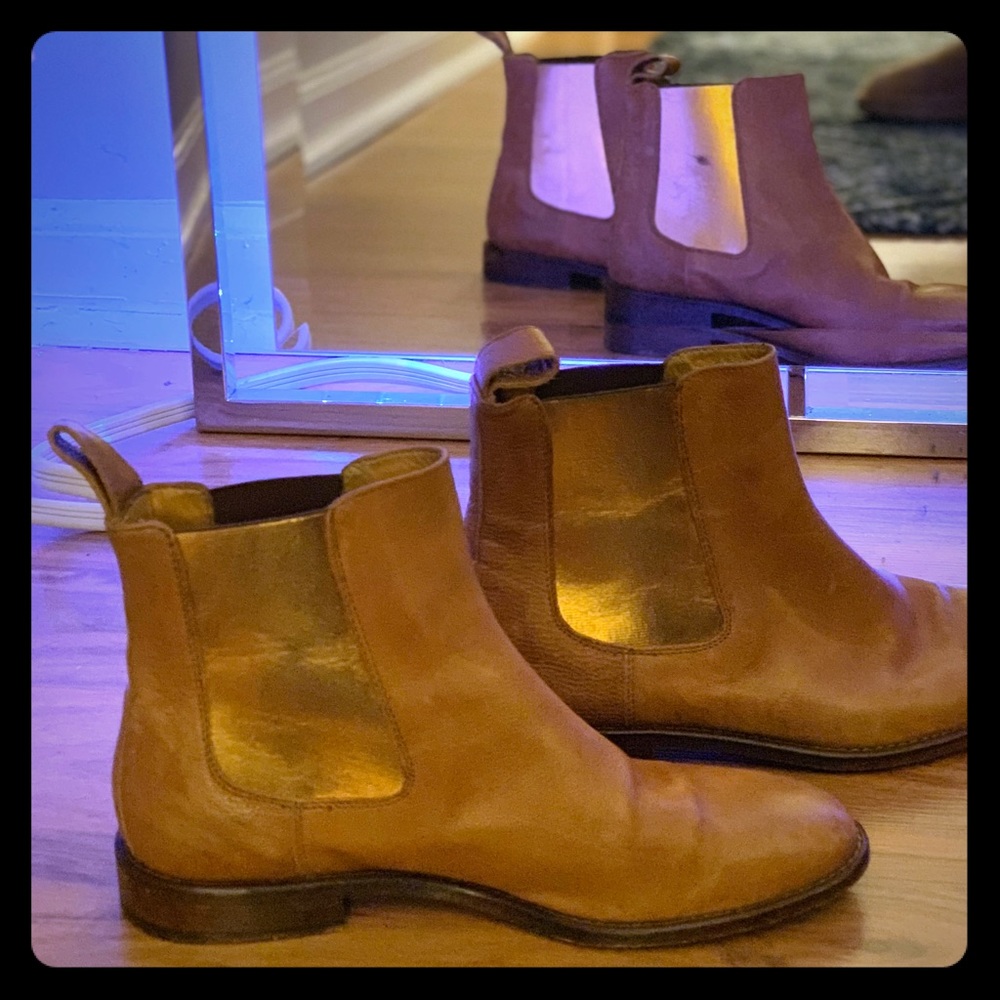 M Gemi leather boots